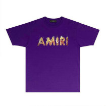 Amiri short round collar T-shirt S-XXL (1040)