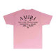 Amiri short round collar T-shirt S-XXL (971)