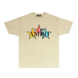 Amiri short round collar T-shirt S-XXL (1394)