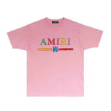 Amiri short round collar T-shirt S-XXL (364)