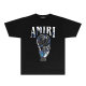 Amiri short round collar T-shirt S-XXL (1068)