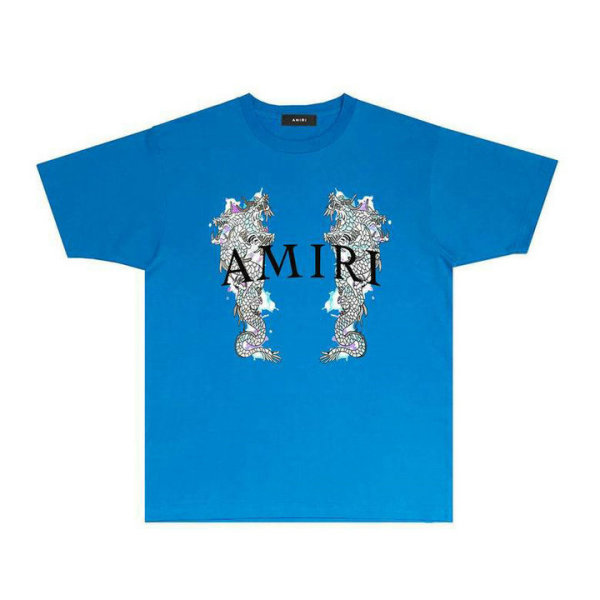 Amiri short round collar T-shirt S-XXL (1272)