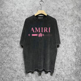 Amiri short round collar T-shirt S-XXL (1021)