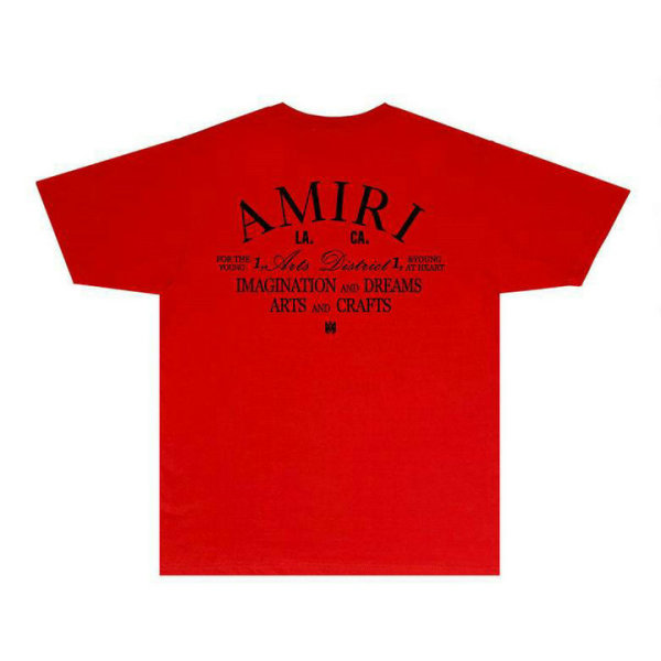 Amiri short round collar T-shirt S-XXL (1252)