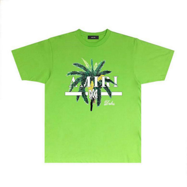 Amiri short round collar T-shirt S-XXL (1304)