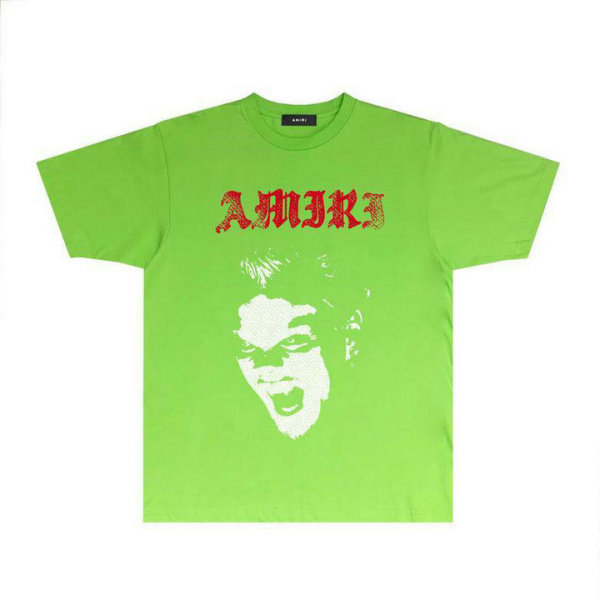 Amiri short round collar T-shirt S-XXL (1283)