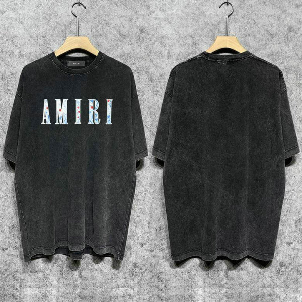 Amiri short round collar T-shirt S-XXL (851)