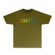 Amiri short round collar T-shirt S-XXL (597)