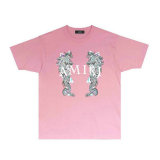 Amiri short round collar T-shirt S-XXL (638)