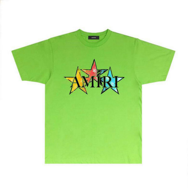 Amiri short round collar T-shirt S-XXL (1339)