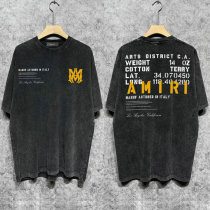 Amiri short round collar T-shirt S-XXL (978)