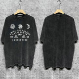 Amiri short round collar T-shirt S-XXL (748)