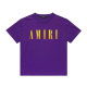 Amiri short round collar T-shirt S-XXL (1289)