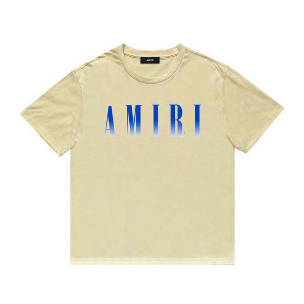 Amiri short round collar T-shirt S-XXL (1231)