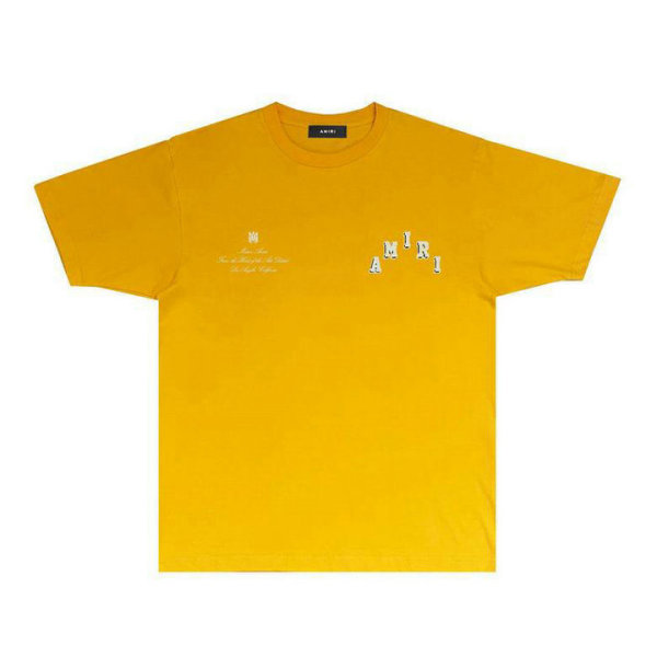 Amiri short round collar T-shirt S-XXL (1095)