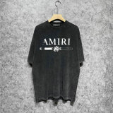 Amiri short round collar T-shirt S-XXL (1166)