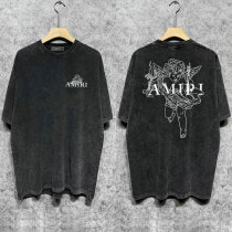 Amiri short round collar T-shirt S-XXL (728)