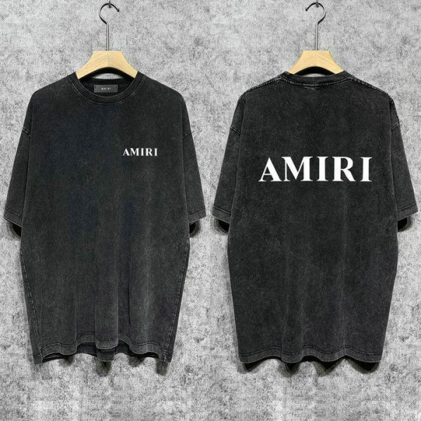 Amiri short round collar T-shirt S-XXL (674)