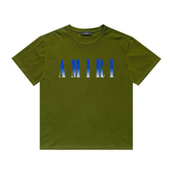 Amiri short round collar T-shirt S-XXL (941)