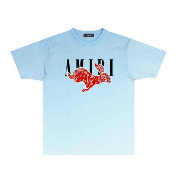 Amiri short round collar T-shirt S-XXL (1029)