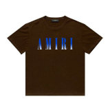 Amiri short round collar T-shirt S-XXL (1063)