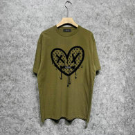 Amiri short round collar T-shirt S-XXL (387)