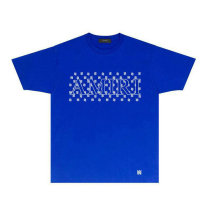 Amiri short round collar T-shirt S-XXL (1250)