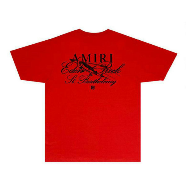 Amiri short round collar T-shirt S-XXL (1251)
