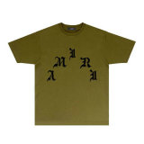 Amiri short round collar T-shirt S-XXL (856)