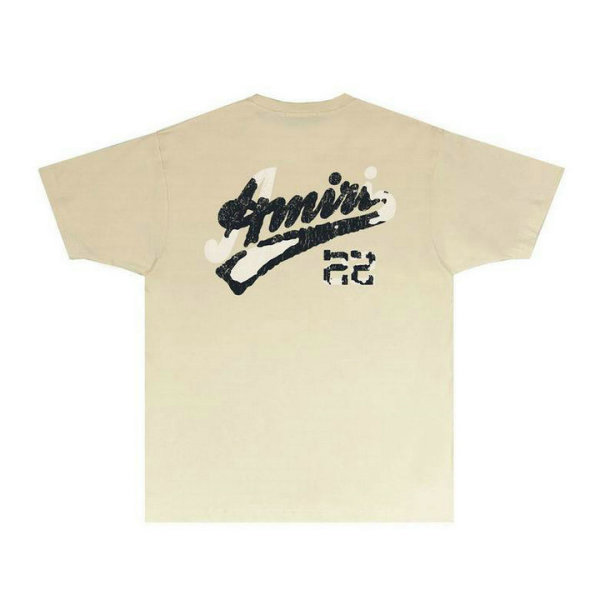 Amiri short round collar T-shirt S-XXL (431)