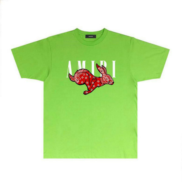 Amiri short round collar T-shirt S-XXL (1069)