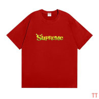 Supreme short round collar T-shirt S-XL (51)