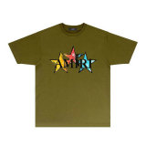 Amiri short round collar T-shirt S-XXL (845)
