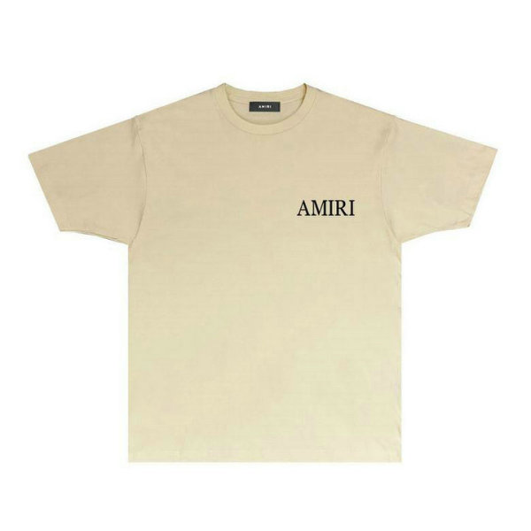 Amiri short round collar T-shirt S-XXL (123)