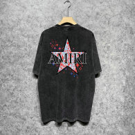Amiri short round collar T-shirt S-XXL (663)