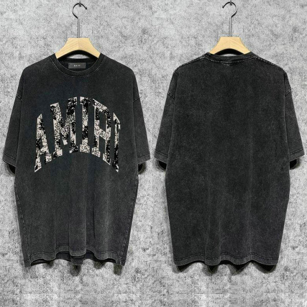 Amiri short round collar T-shirt S-XXL (670)