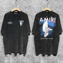 Amiri short round collar T-shirt S-XXL (733)