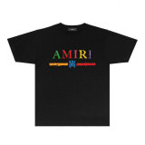Amiri short round collar T-shirt S-XXL (1227)