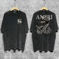 Amiri short round collar T-shirt S-XXL (736)