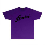 Amiri short round collar T-shirt S-XXL (1433)