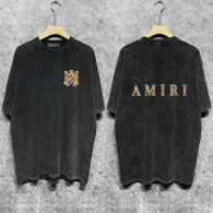 Amiri short round collar T-shirt S-XXL (666)