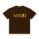 Amiri short round collar T-shirt S-XXL (2121)