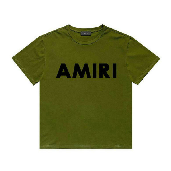 Amiri short round collar T-shirt S-XXL (1676)