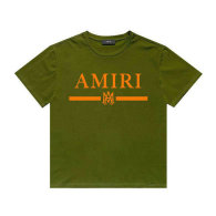 Amiri short round collar T-shirt S-XXL (2080)