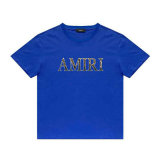 Amiri short round collar T-shirt S-XXL (1644)