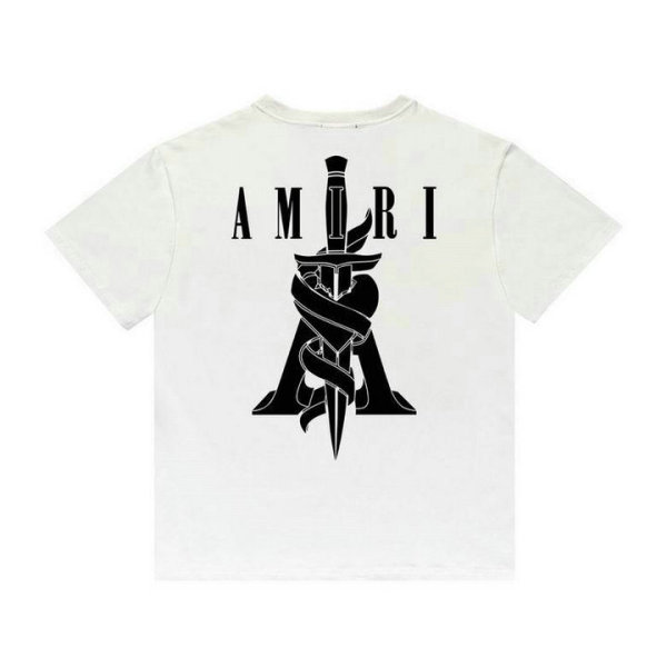 Amiri short round collar T-shirt S-XXL (2191)