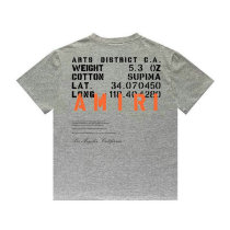 Amiri short round collar T-shirt S-XXL (1942)