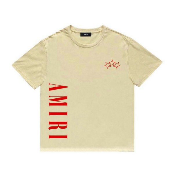 Amiri short round collar T-shirt S-XXL (2357)