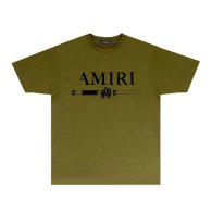 Amiri short round collar T-shirt S-XXL (2132)