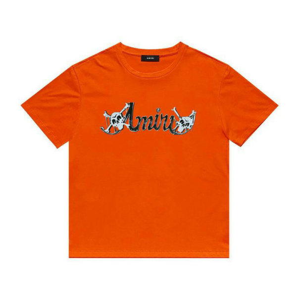 Amiri short round collar T-shirt S-XXL (1446)